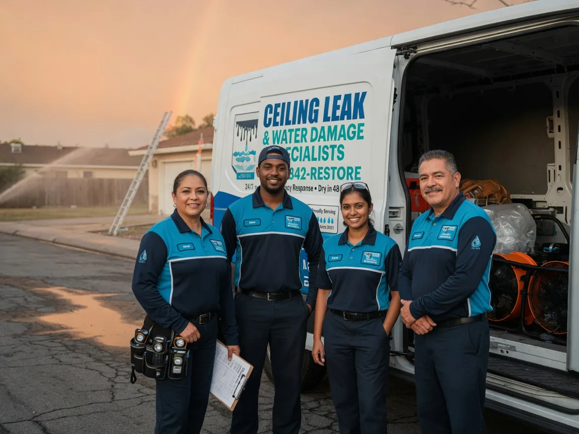 Ceiling Leak Cleanup company in Burt, NY